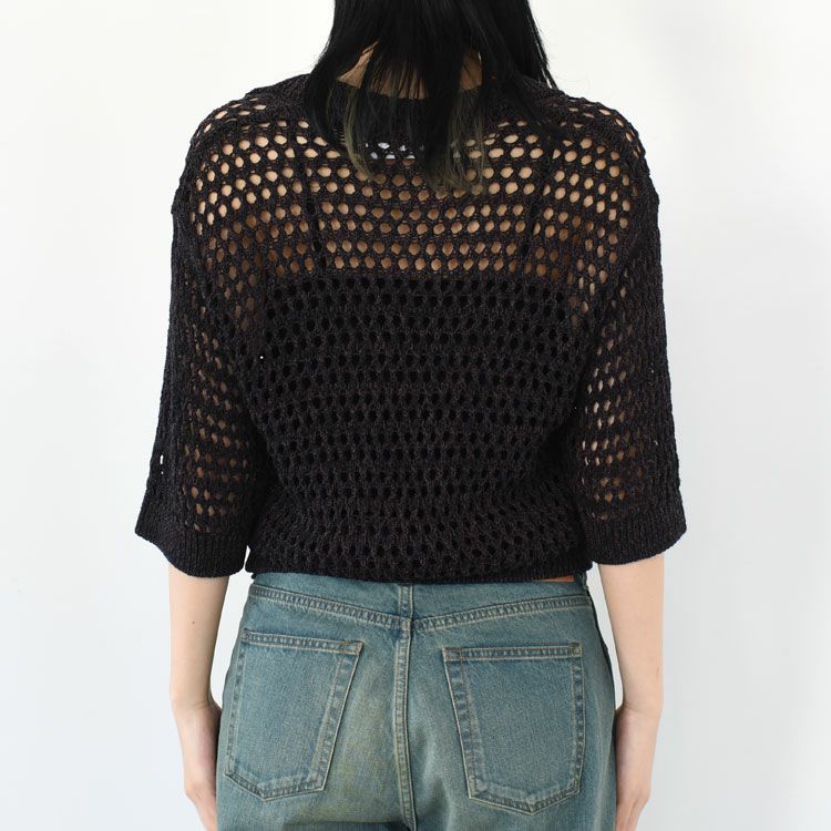OPENWORK POLO KNIT オープンワークポロニット