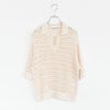 OPENWORK POLO KNIT オープンワークポロニット