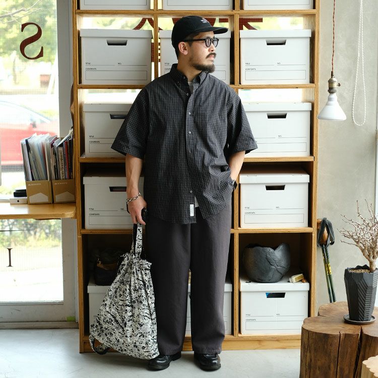 B.D S/S SHIRT ボタンダウン ショートスリーブシャツ