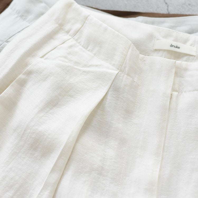 Sheer Tuck Pants シアータックパンツ