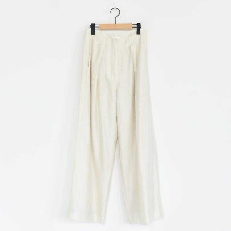 Sheer Tuck Pants シアータックパンツ