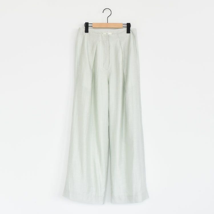 Sheer Tuck Pants シアータックパンツ