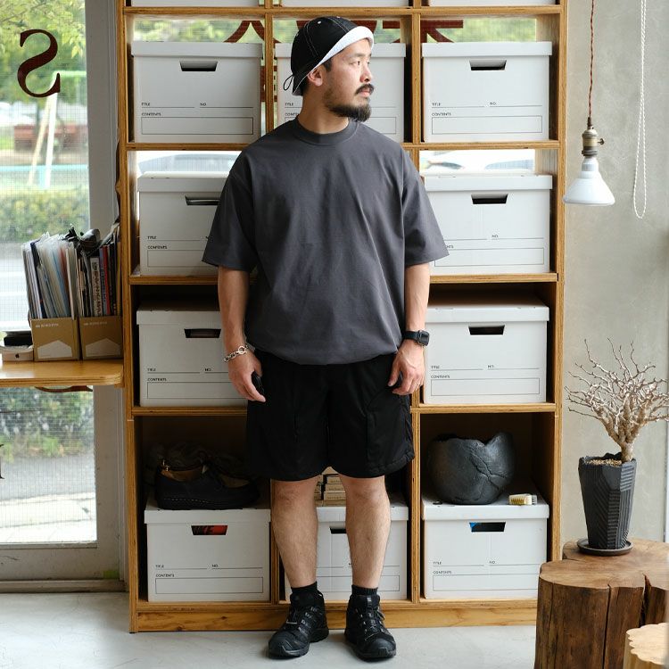 SALE 20％OFF】TECH DRAWSTRING S/S TEE テック ドローストリング