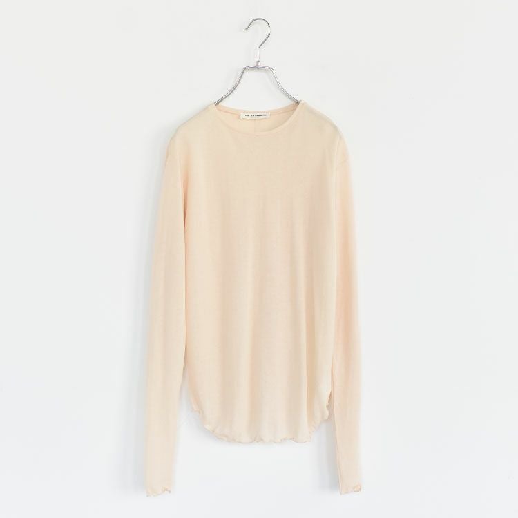 SALE 30％OFF】SHEER GAUZE LONG SLEEVE TEE シアーガーゼロング