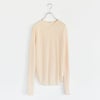 SHEER GAUZE LONG SLEEVE TEE シアーガーゼロングスリーブTシャツ