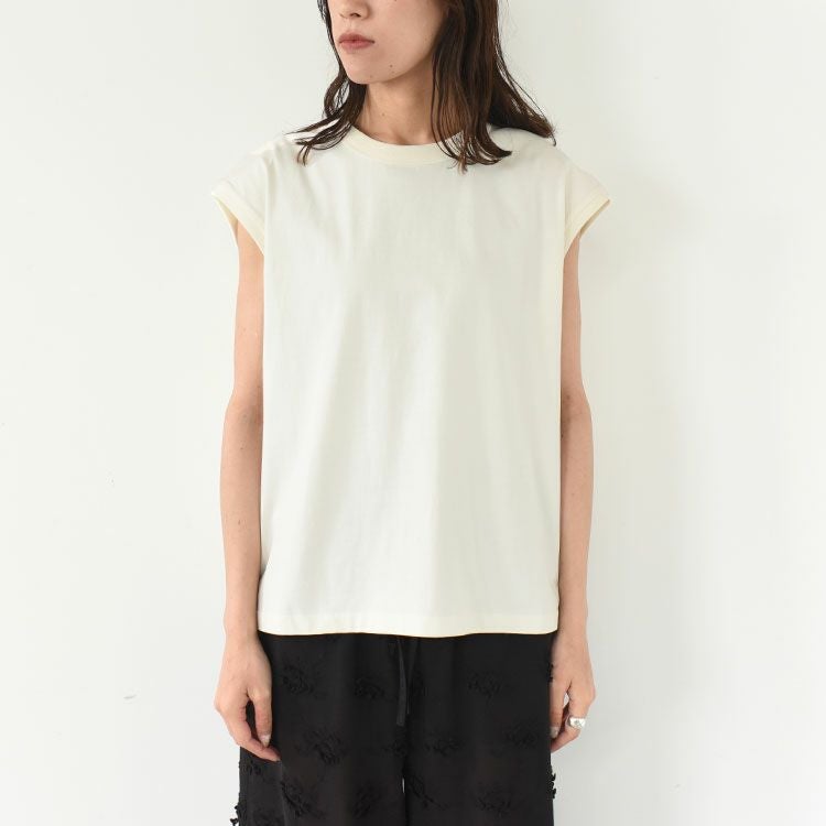 Cotton Jersey Sleeveless Tee コットンジャージー スリーブレスTシャツ
