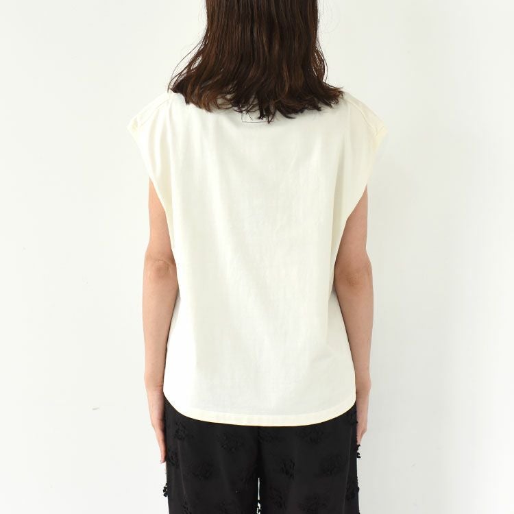 Cotton Jersey Sleeveless Tee コットンジャージー スリーブレスTシャツ