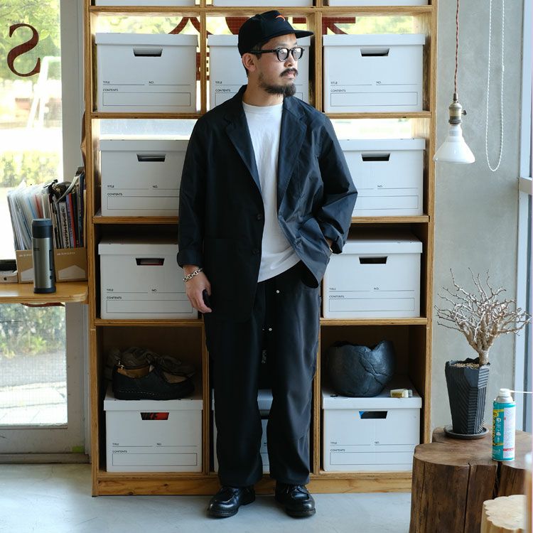 SALE 30％OFF】RECYCLED POLYESTER×SILK TAFFETA STROLL AROUND JACKET