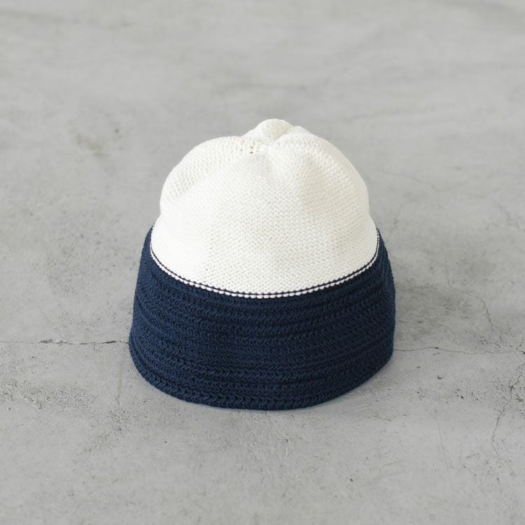 ボコデコ セーラーハット ニット bocodeco P C Knit Sailor Hat