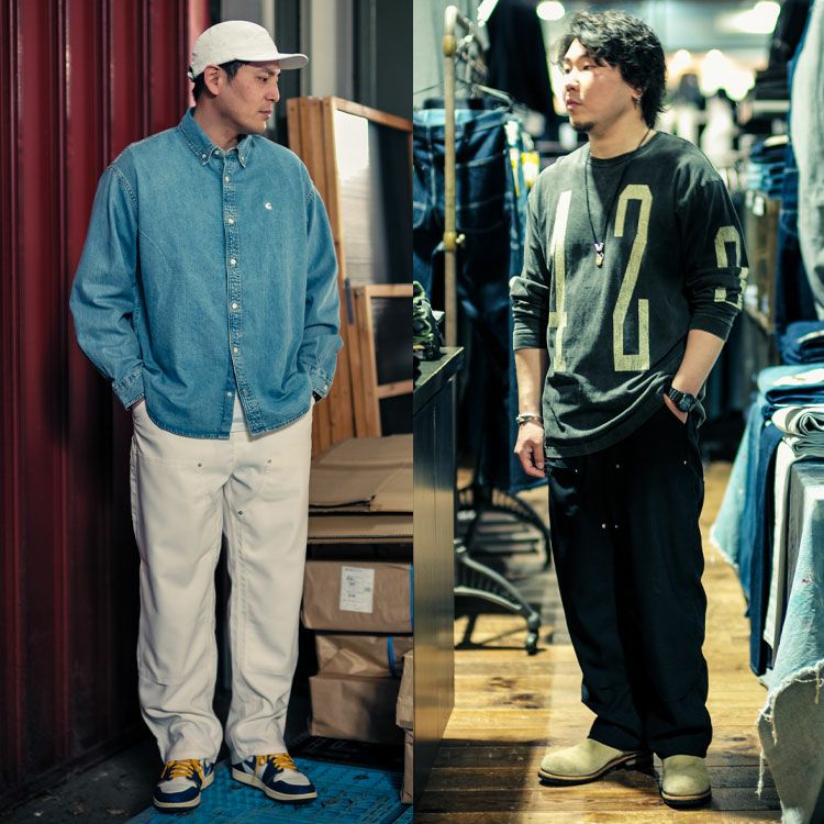 DOUBLE KNEE TROUSERS ダブルニートラウザーズ