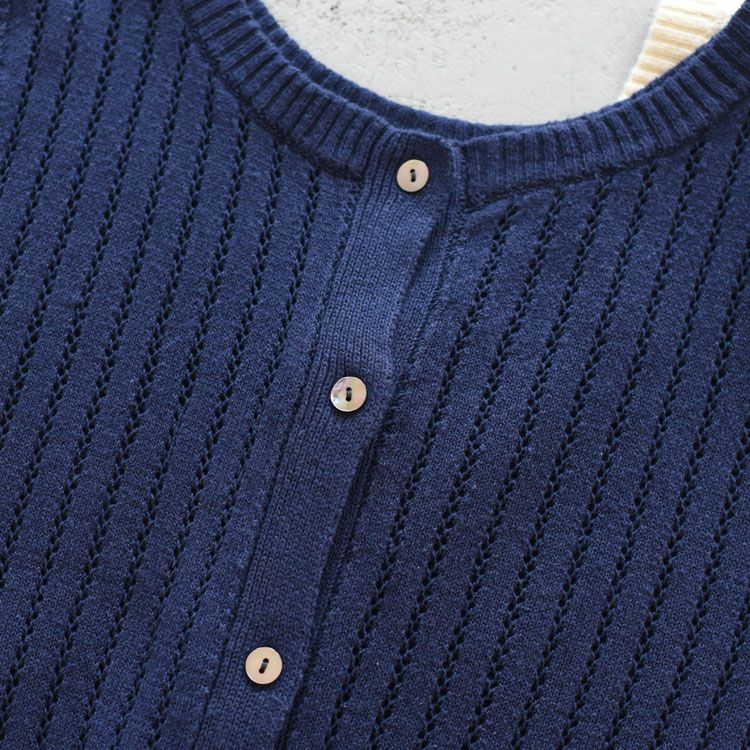 pattern knitting 2way vest パターンニッティング2WAYベスト