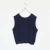 pattern knitting 2way vest パターンニッティング2WAYベスト