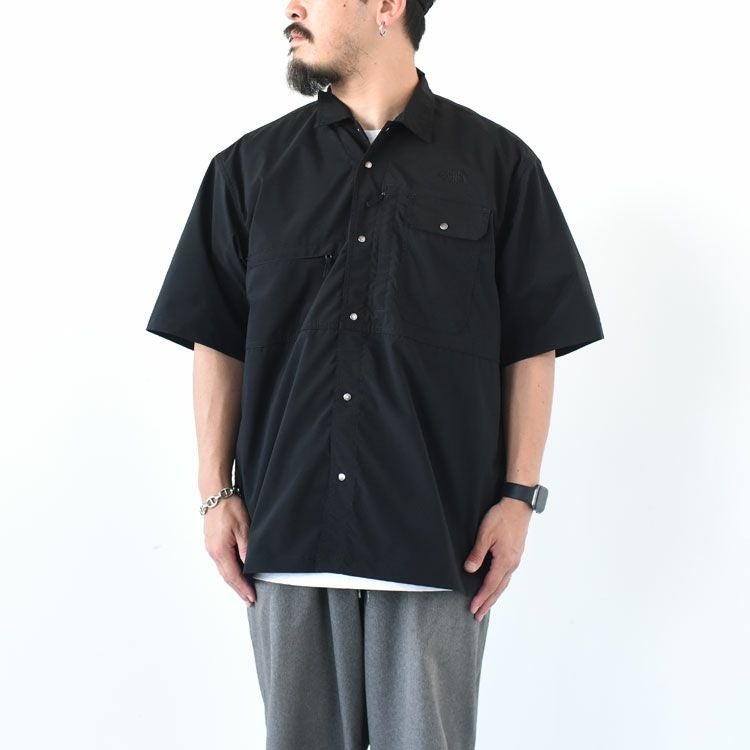 BRIEFING ブラック ショートスリーブ シャツ M ショートスリーブTシャツ ユニセックス 157－35 ブラック （SS