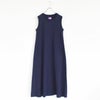Cotton Jersey Sleeveless Flared Dress コットンジャージー スリーブレスドレス
