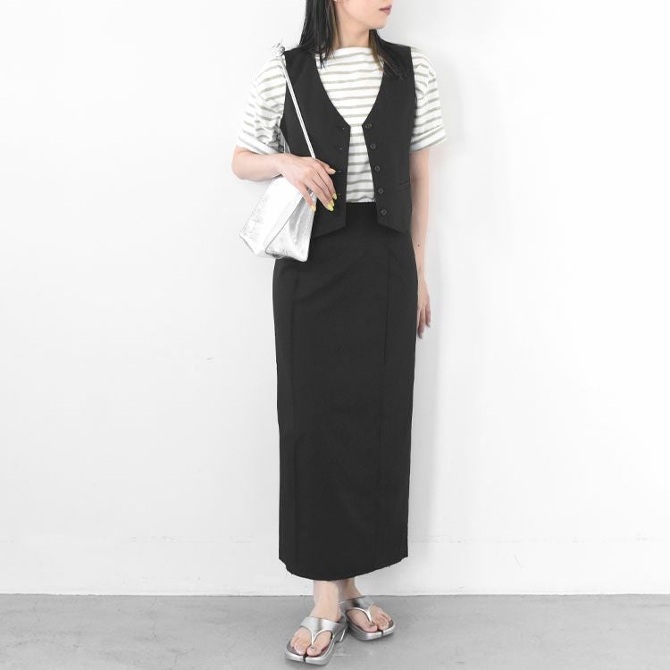 SALE 40％OFF】Cutoff Pencil Skirt カットオフ ペンシルスカート