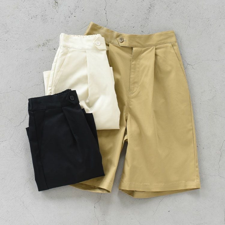 SALE 30％OFF】tuck short pants タックショートパンツ/MidiUmi