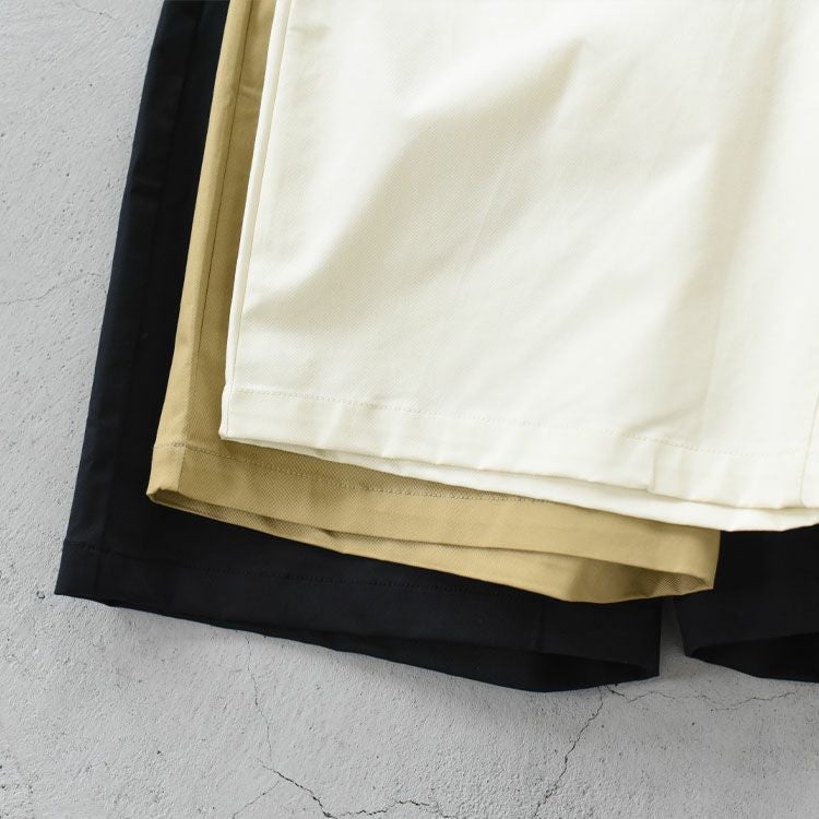 tuck short pants タックショートパンツ
