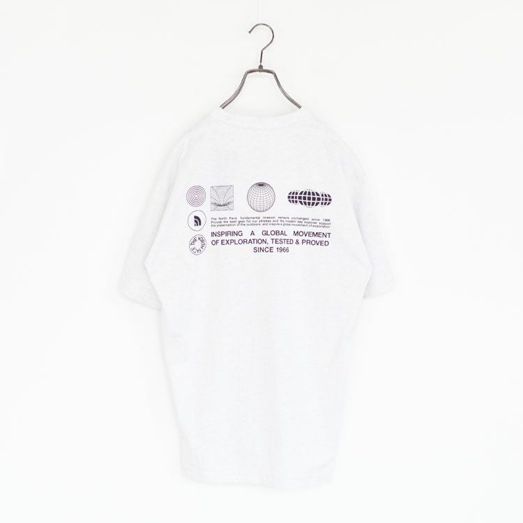 S/S GLOBE GRID TEE ショートスリーブフラッシュドライグローブグリッドコットンティー