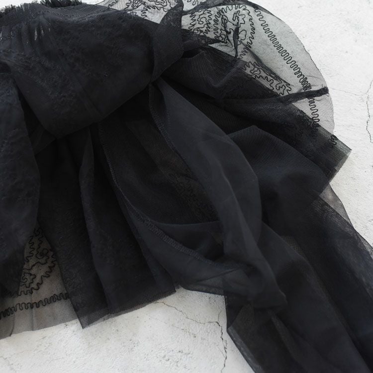 SALE 30％OFF】tulle embroidery bolero チュールエンブロイダリー