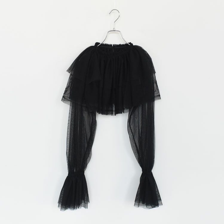 SALE 30％OFF】tulle embroidery bolero チュールエンブロイダリー