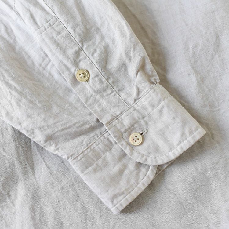 ROLL UP LINEN COTTON SHIRT ロールアップリネンコットンシャツ/PORTER