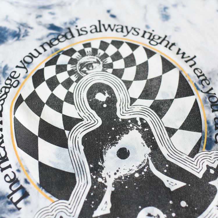 BE HERE NOW TIE DYE TEE ビーヒアーナウタイダイTシャツ