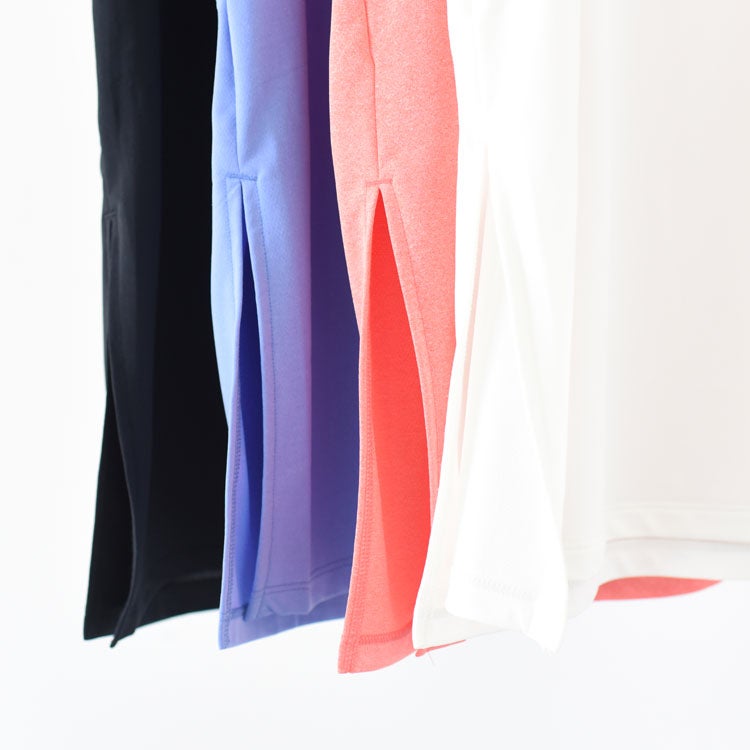 F/S LONG HEM TEE フレンチスリーブロングヘムティー【メール便1点まで可能】