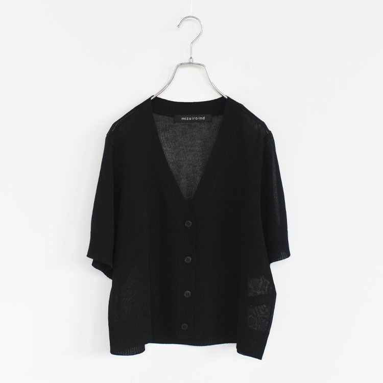 V neck short C/D Vネックショートカーディガン