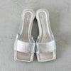Square Ecoleather Sandals スクエア エコレザーサンダル
