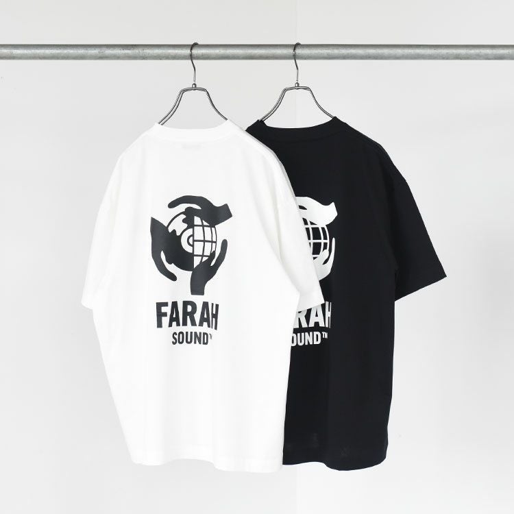 SALE 30％OFF】PRINTED GRAPHIC S/S TEE FARAH SOUND プリンテッド