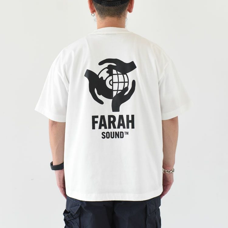 SALE 30％OFF】PRINTED GRAPHIC S/S TEE FARAH SOUND プリンテッド