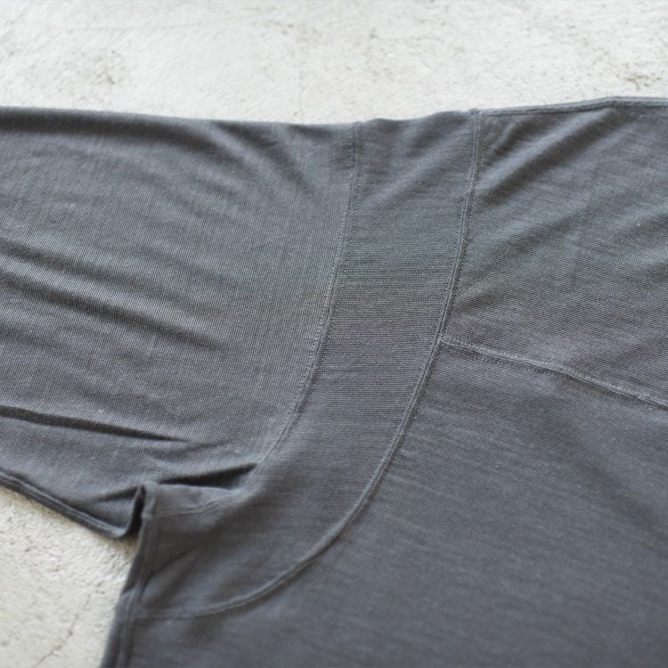 RAMIE KNIT BALL GAMES 3/4 SLEEVE TEE ラミー天竺 / ボールゲーム3/4スリーブTEE