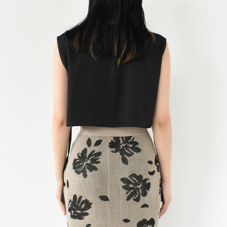 Sleeveless Drawstring Tops スリーブレス ドローストリングトップス