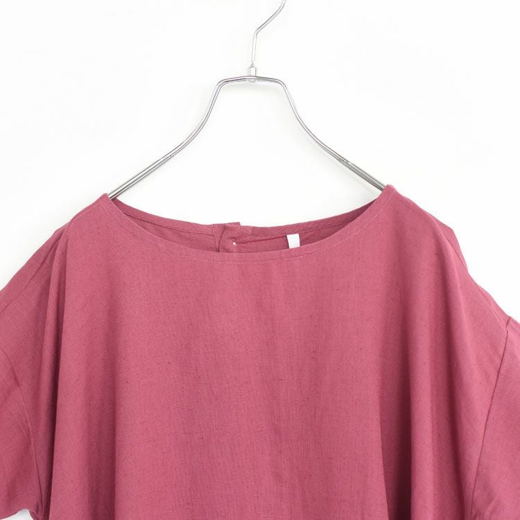 コットンリネンフレアワンピース