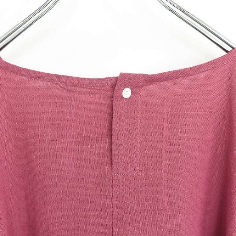 コットンリネンフレアワンピース