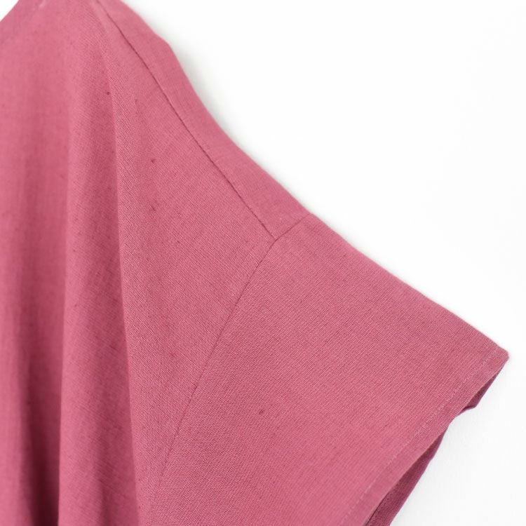 コットンリネンフレアワンピース