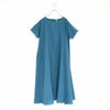 コットンリネンフレアワンピース