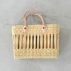 BRAID HANDLE SMALL SQUARE BASKET ブレイドハンドル スモールスクエアバスケット