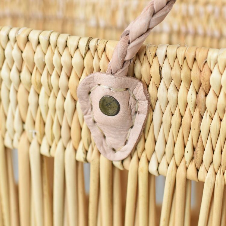 BRAID HANDLE MIDIUM SQUARE BASKET ブレイドハンドルラージスクエアバスケット