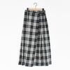 check wrap skirt チェックラップスカート