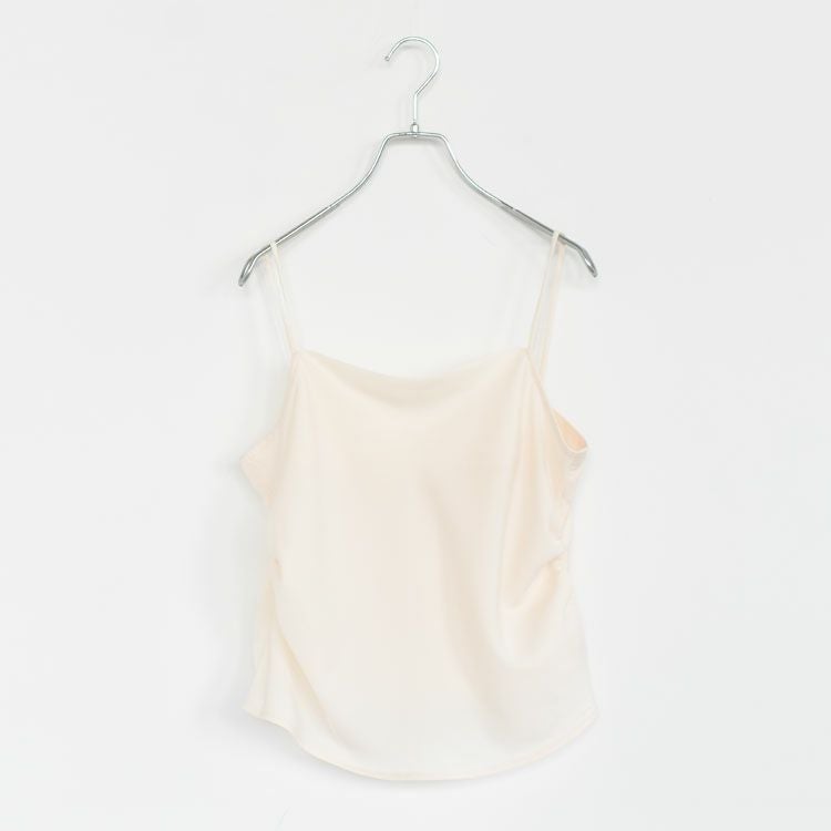 SALE 40％OFF】Satin Gather Camisole サテンギャザーキャミソール