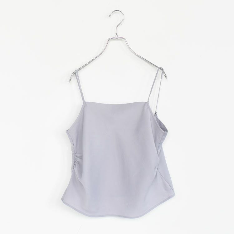 SALE 40％OFF】Satin Gather Camisole サテンギャザーキャミソール