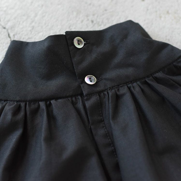 tand shirt collar gathered shirt スタンドシャツカラーギャザーシャツ