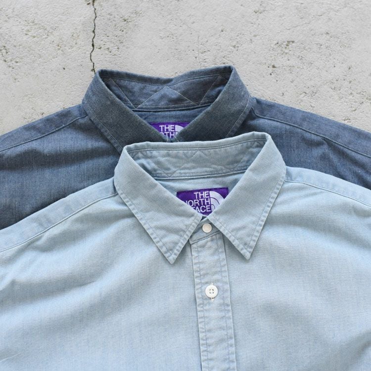 SALE 20％OFF】Regular Collar Chambray Field Shirt レギュラーカラー