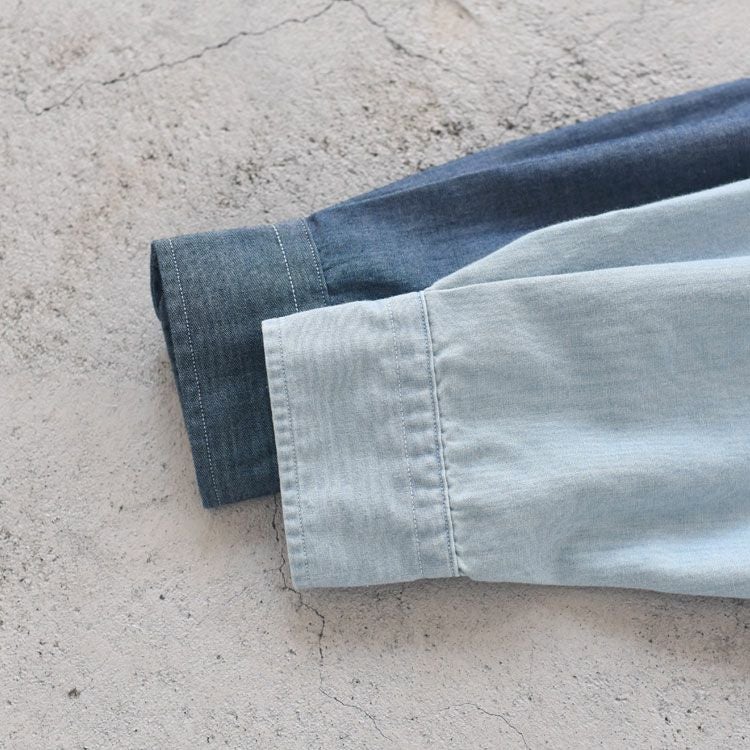 SALE 20％OFF】Regular Collar Chambray Field Shirt レギュラーカラー