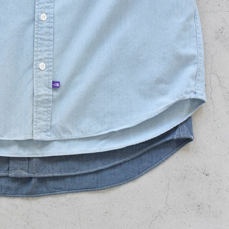 SALE 20％OFF】Regular Collar Chambray Field Shirt レギュラーカラー