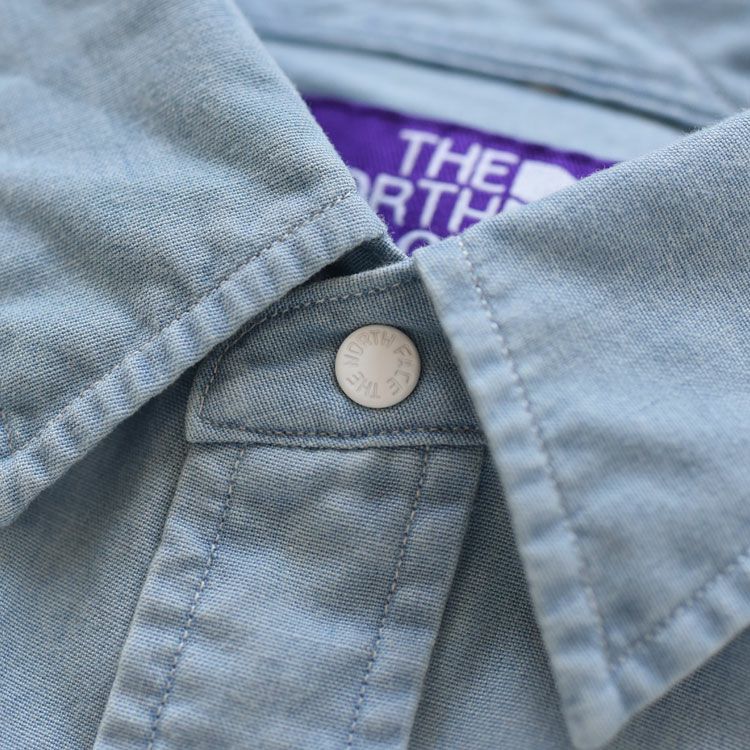 SALE 20％OFF】Regular Collar Chambray Field Shirt レギュラーカラー