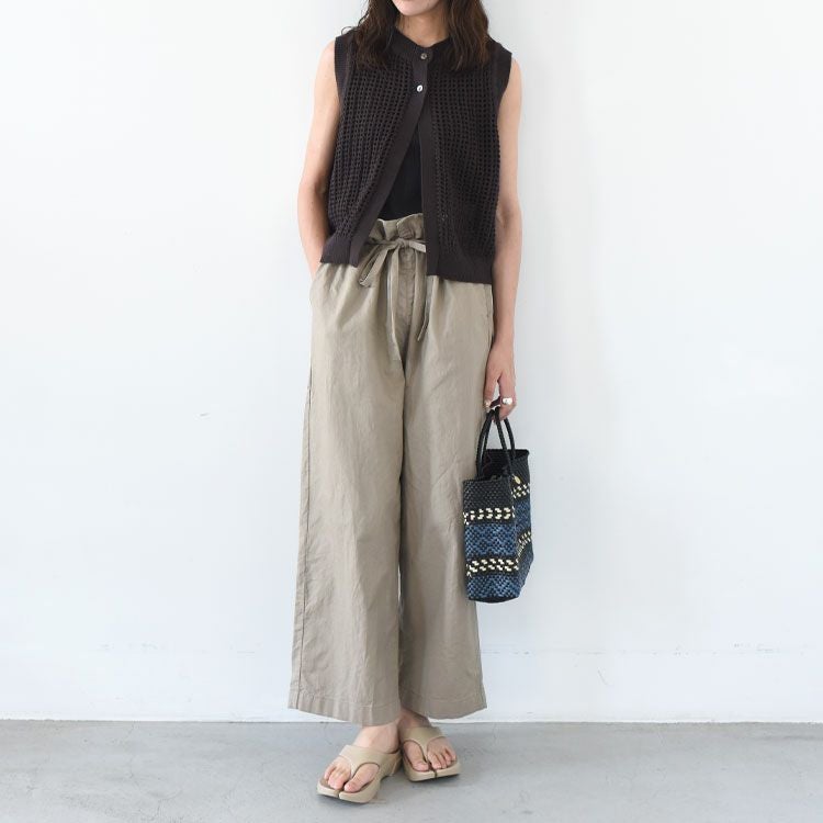 SALE 20％OFF】mesh knit 2way vest メッシュニットベスト/MidiUmi