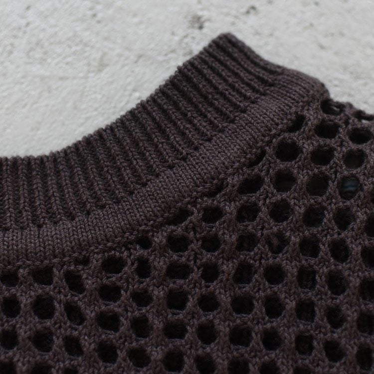 mesh knit 2way vest メッシュニットベスト