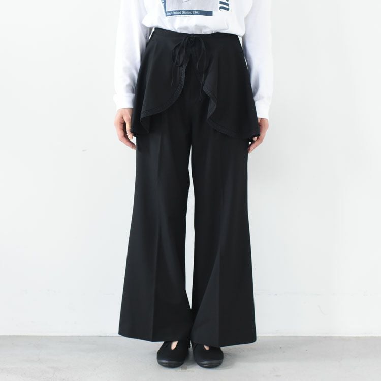 scallop cape set pants スカラップ ケープ セットパンツ